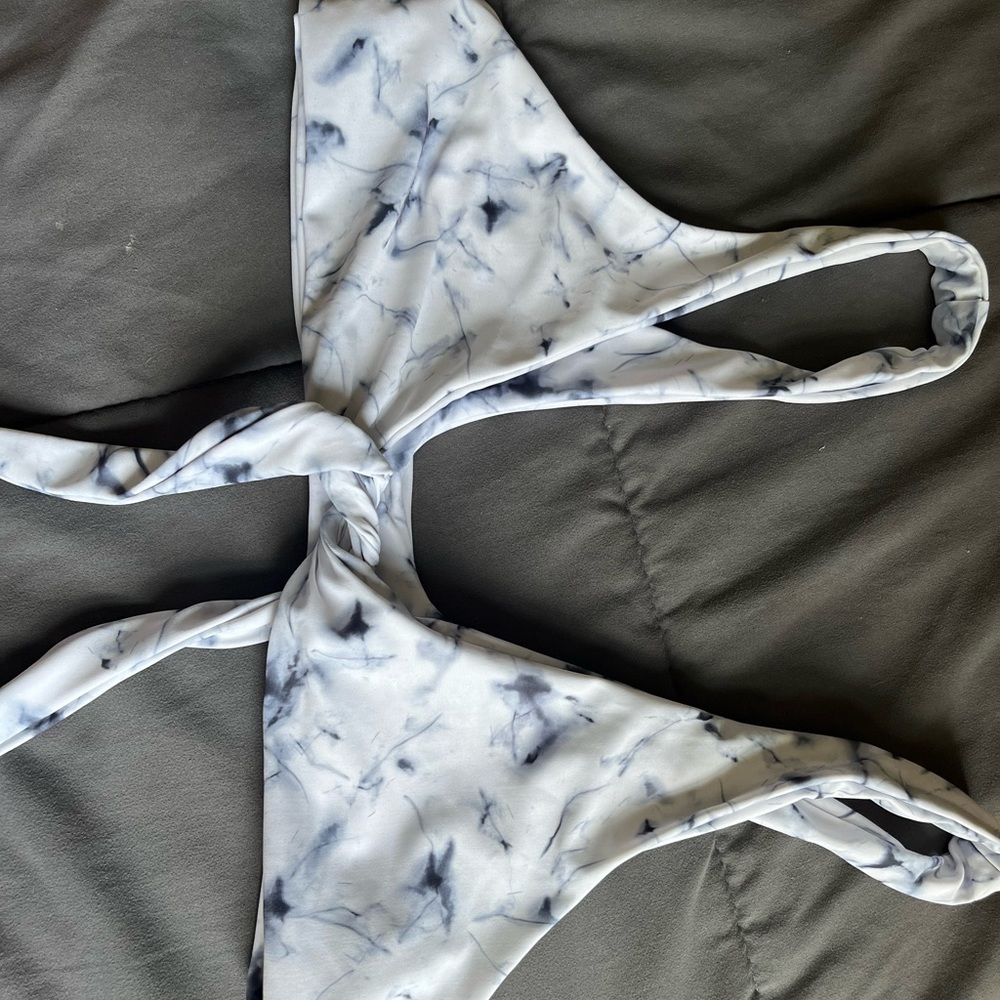 SHEIN tie bikini top